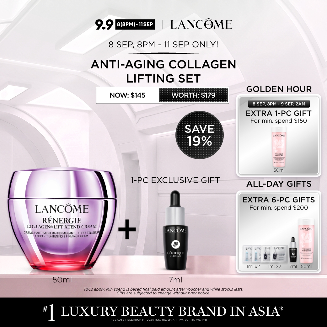 9.9 Exclusive: 8 Sep 8PM Onwards] Lancome UV EXPERT XTREEM SHIELD