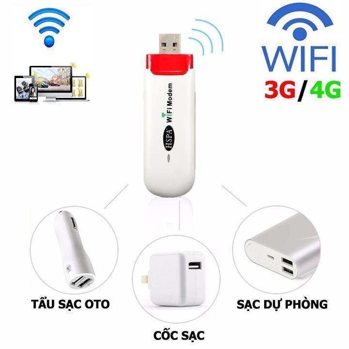 Cục phát sóng wifi di động 3g 4g HSPA sài đa mạng tốc độ điện xẹt