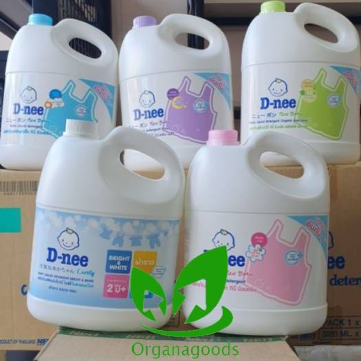 Nước giặt xả vải Dnee 3000ml- Dung Dịch Giặt Quần Áo Cho Bé D-nee - Dung dịch giặt xả cho trẻ