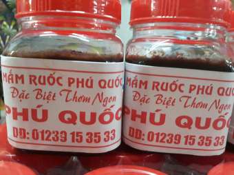 com bo 5 hũ Mắm ruốc phú quốc chưng sẵn chỉ việc dùng