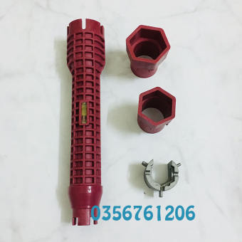 Cờ lê vặn ống nước 3 đầu vặn dụng cụ vặn dây cấp vặn ống nước vòi nước đa năng