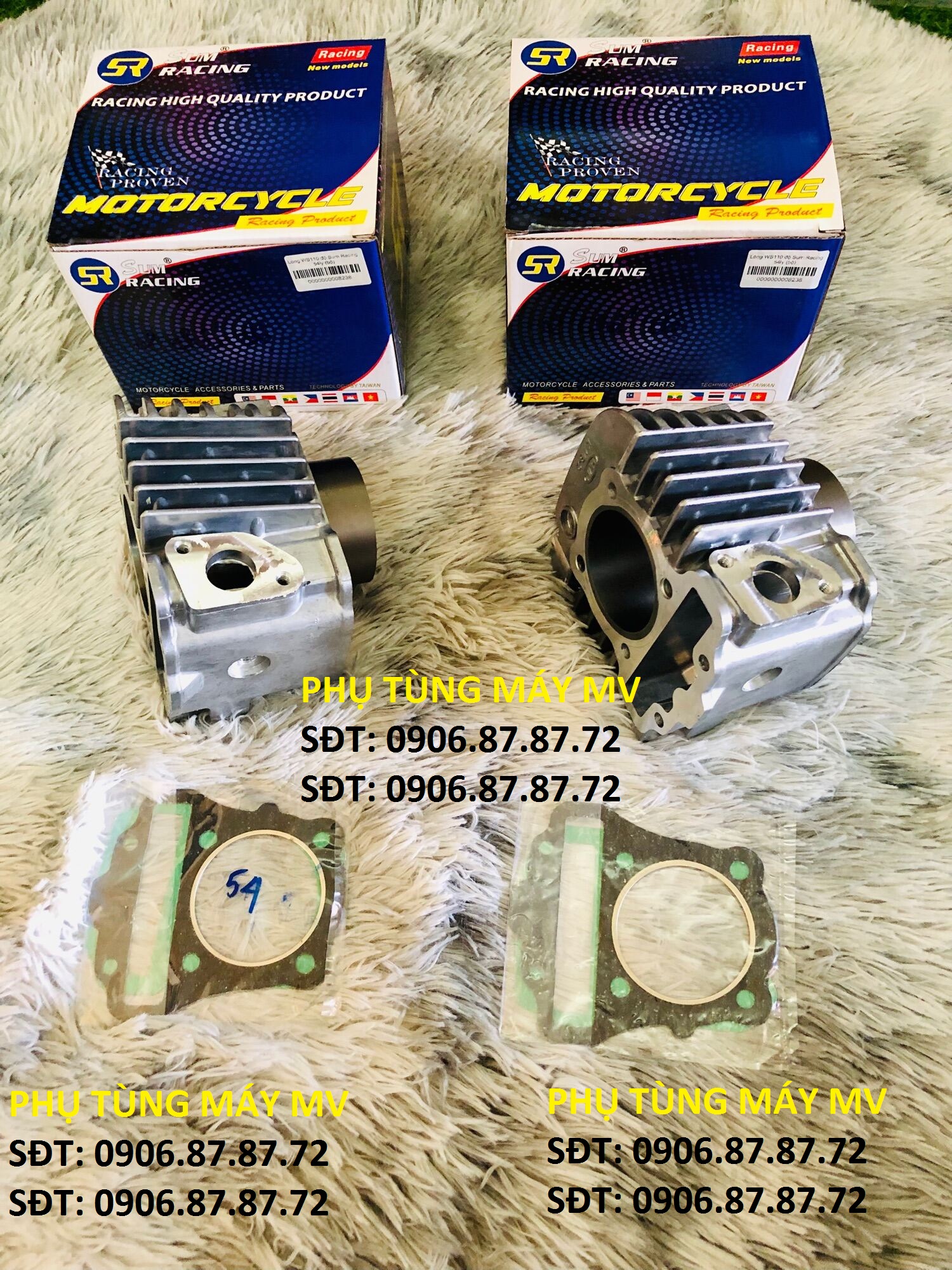 Lòng 54 dành cho xe Wave S110. Chưa bao gồm piston