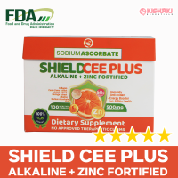 Original SHIELD CEE PLUS by Kishaki Essentials Sodium Ascorbate ( Collagen + Alkaline + Zinc Fortified ) 100 Capsules