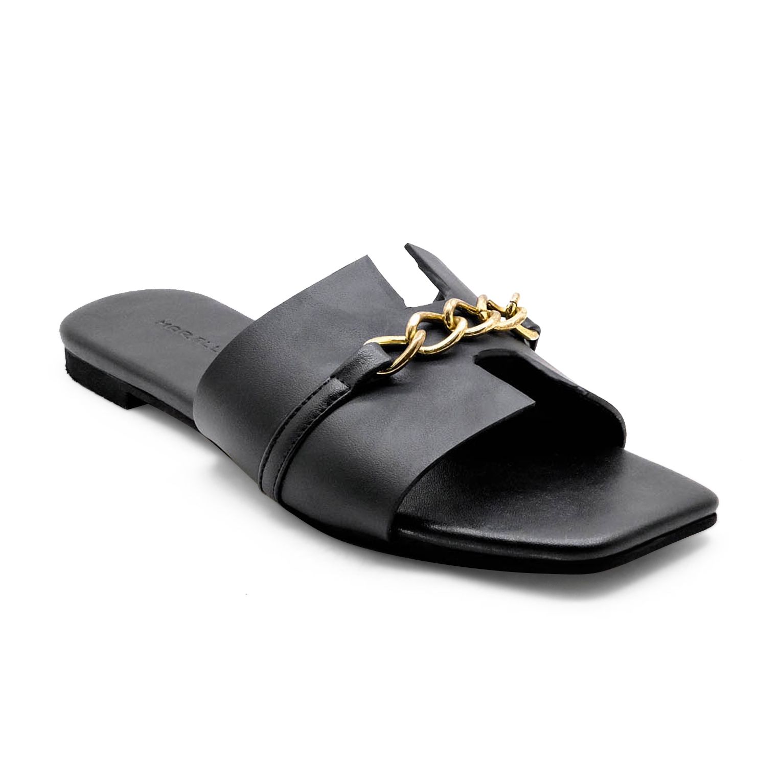 Lazada Indonesia - Marelli Sandal Slide Teplek Wanita detail Rantai Casual – HP 010