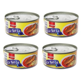 Combo 4 Hộp Cá Xốt Cà Vissan