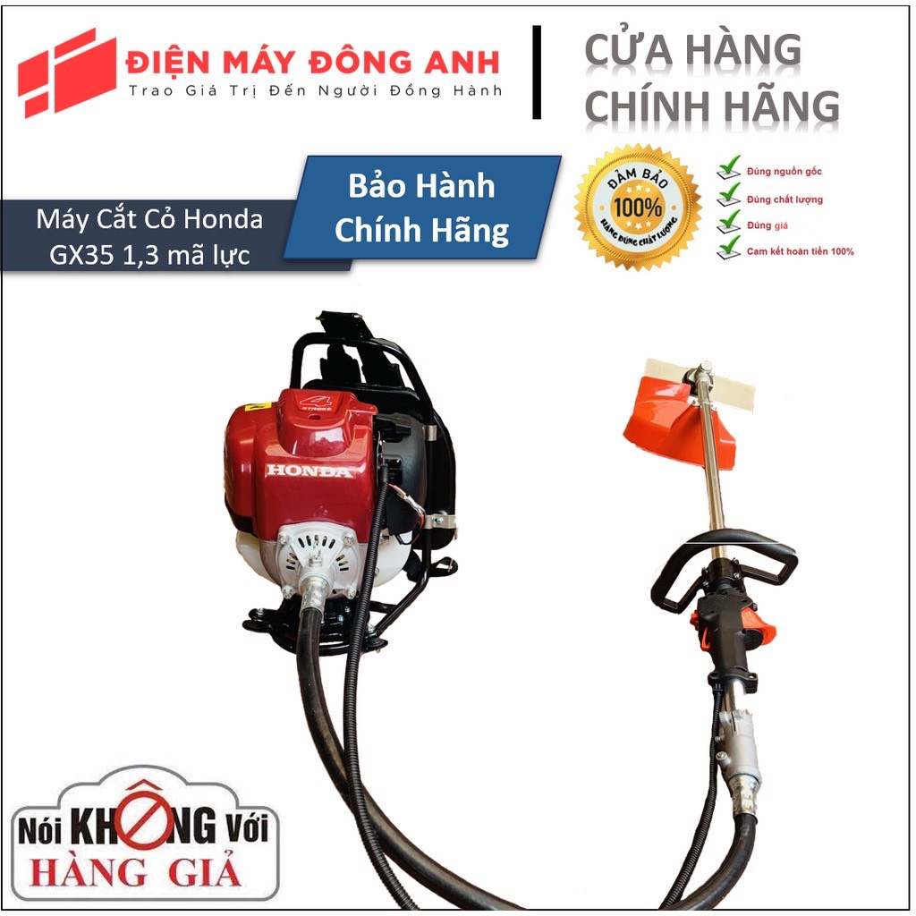 Máy cắt cỏ | máy cắt cỏ 4 thì dây đeo lưng honda | gx-35 nhập khẩu chính hãng