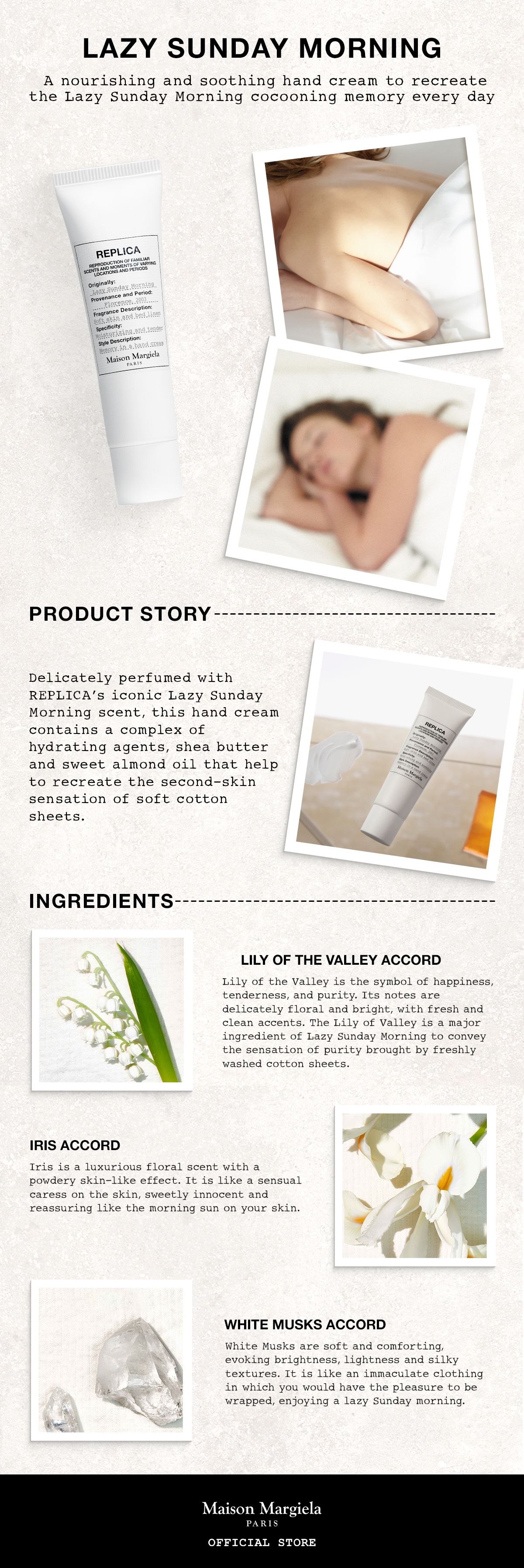 【みよし】CREAM Maison Martin Margiela Maison Margiela REPLICA Lazy Sunday Morning Hand Cream 30ml