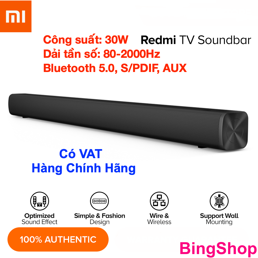 Hot Deals - Loa Thanh Bluetooth 5.0 Xiaomi Redmi TV Soundbar 30W- NHẬP KHẨU CHÍNH HÃNG - Full Box
