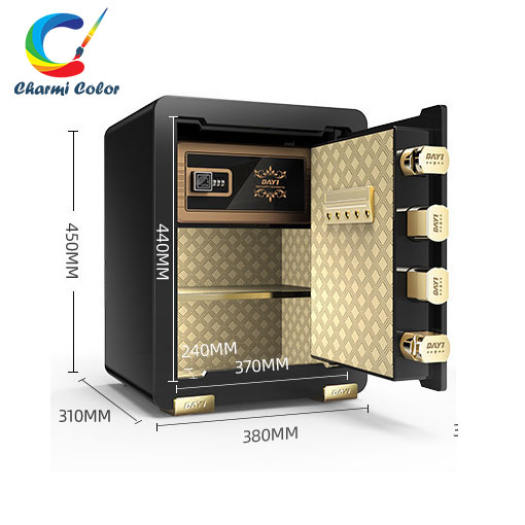 Két sắt điện tử khoá vân tay 4C-5KD cao cấp chuẩn Châu Âu, có cảm ứng vân tay nhận dạng