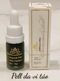 Peel da vi tảo Chamomileskill chính hãng - Ampoule Peel nho đen