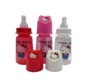 Hello Kitty 4oz Feeding Bottle with Silicone Nipple (3-Pack)