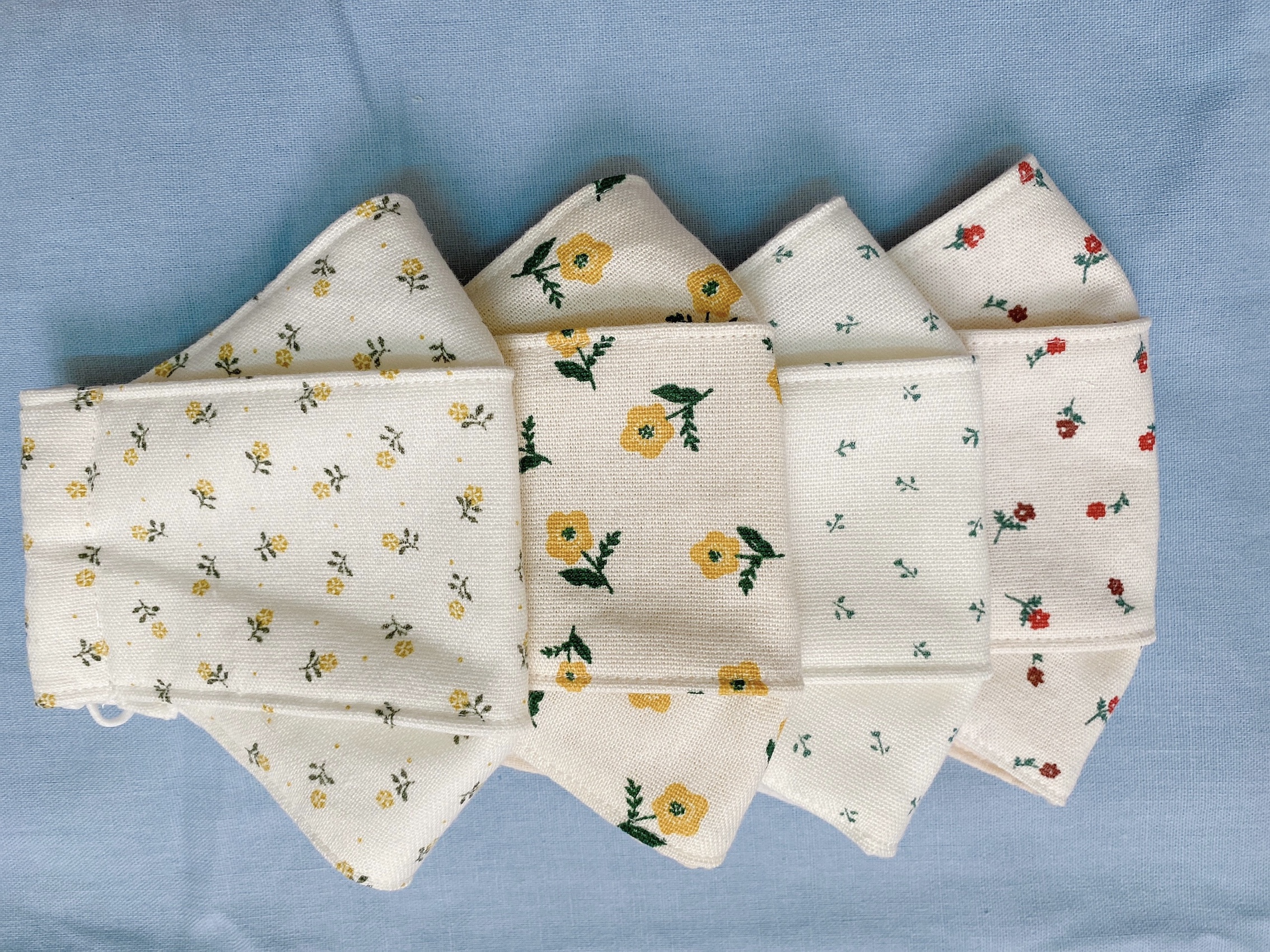 Khẩu trang vải handmade lót muslin