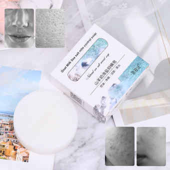 Xà Phòng Muối Biển MEIY, Dưỡng Ẩm Làm Trắng Thu Nhỏ Lỗ Chân Lông Loại Bỏ Mụn Đầu Đen Mụn Nhọt