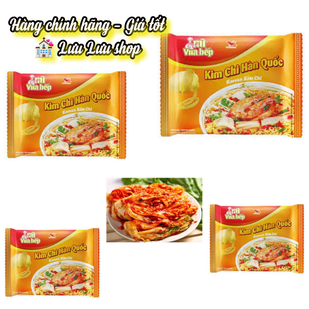 Mì  ăn liền Vua Bếp Kim Chi Hàn Quốc 85g