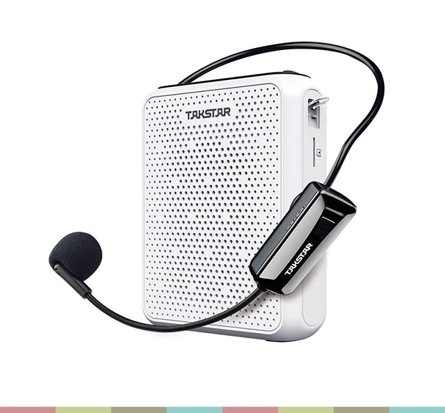 Loa trợ giảng không dây - máy trợ giảng cho giáo viên, loa trợ giảng takstar e300w - kết nối bluetooth, độ khuếch đại âm thanh lớn, to và rõ rang, mic trợ giảng không dây dành cho công sở, giáo viên, tặng kèm micro cài tai