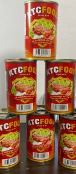 Combo 6 hộp cá mòi sốt cà 155gr ( lon cao)- Cá hộp xuất khẩu KTC FOOD