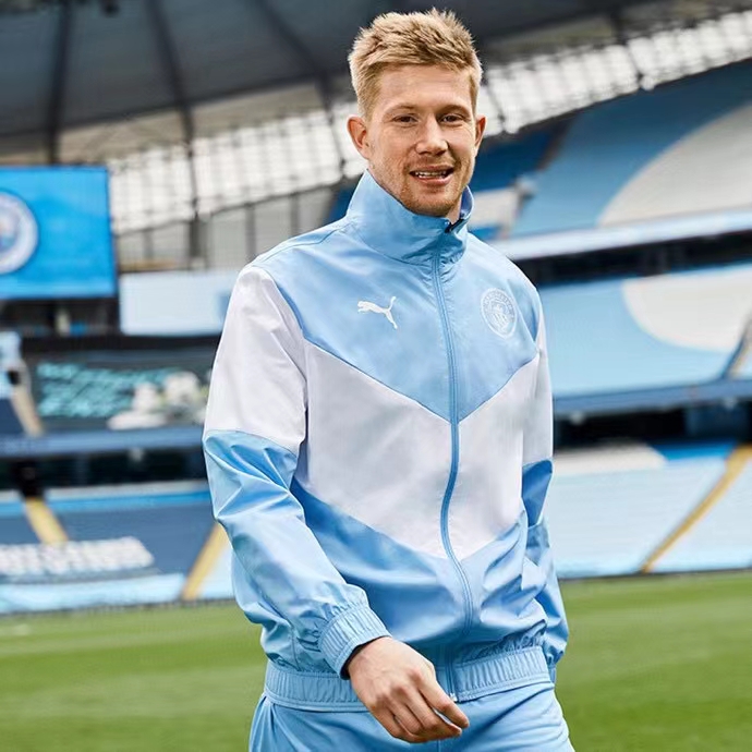 Áo khoác gió 2 lớp Manchester city