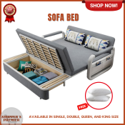 Sofa Bed with Storage, Foldable Sofa Bed, Folding Bed with Drawer, Bed Family Size, Single Bed Frame Set, Sofa Bed on Sale, Folding Sofa Bed with Storage, Sofa Bed with Drawer, Sofa Bed with Pull Out, Sofa Bed with Mattress, SofaBed Carbon Steel Bed Frame