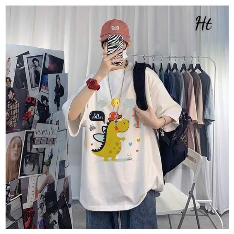 Áo khủng long mũ đỏ ht11