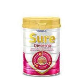 Sữa bột Vinamilk Sure Diecerna 900g Dinh Dưỡng Cho Người Bệnh Tiểu Đường