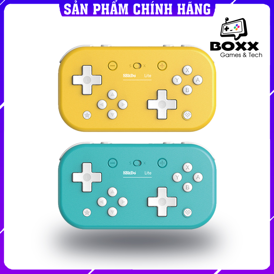 Tay cầm chơi game bluetooth 8Bitdo Lite - Dùng cho Nintendo Switch Windows MacOS Điện thoại