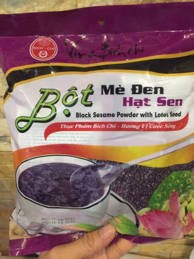 BỘT MÈ ĐEN HẠT SEN BÍCH CHI 350G