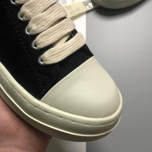 ♙❖✴ Giày Rick Owen Giày Thể Thao RO Đen Cổ Thấp Đế Khâu Thơm Hương Vani Full Size Nam Nữ 36-43 RO001