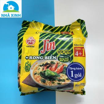 Lốc 5 gói Mì Jin Rong biển vị Hải sản Ottogi 120g