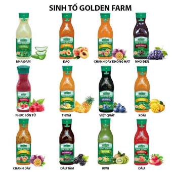 Sinh tố Golden Farm đủ loại 1 Lít AC
