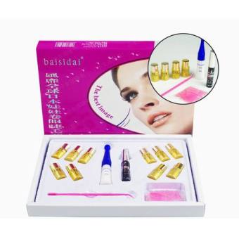 Bộ  Uốn Mi Phủ Đen Collagen 6D Baisidai