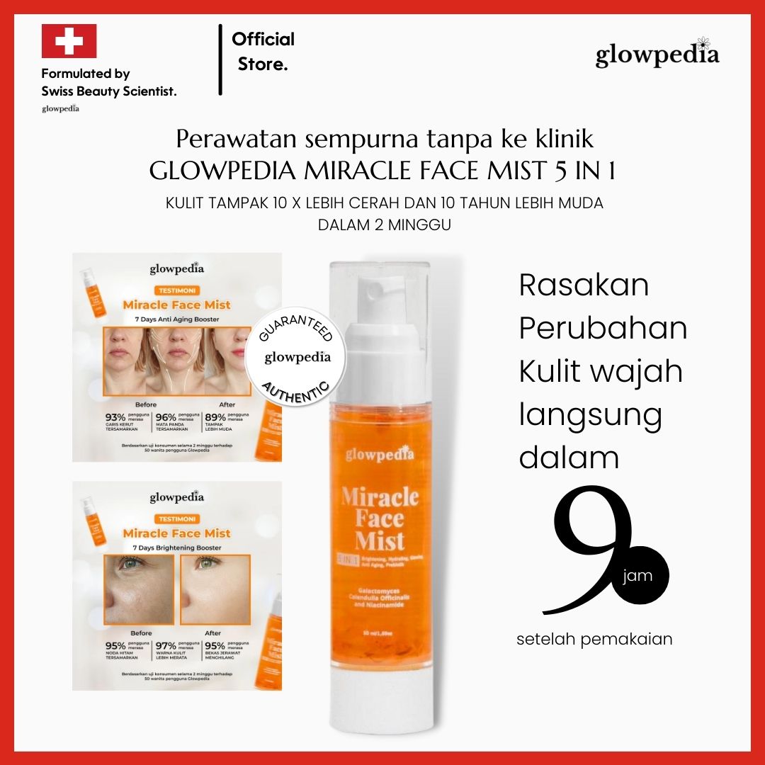 Face mist wajah terbaik Calendula Glowpedia Face mist