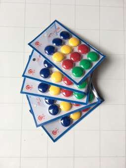 D20 Nam châm nút bảng vỉ 12 viên nam châm hít bảng