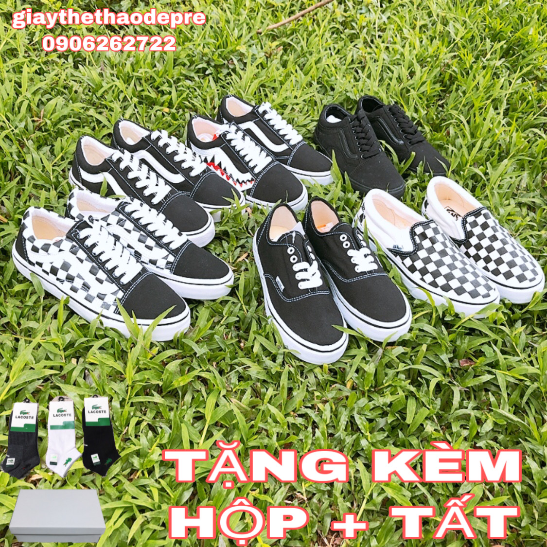 Giày vans nam nữ thể thao giá rẻ