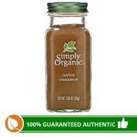 Simply Organic Ceylon Cinnamon 59g