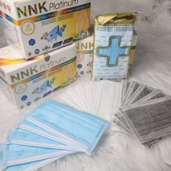 Hộp 50 chiếc khẩu trang y tế 4 lớp kháng khuẩn NNK palatium