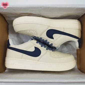 Giày AF1 Siêu Cấp phiên bản Canvas Navy full phụ kiện (Rosie Sneaker)