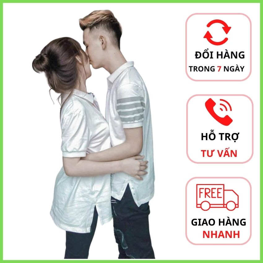 [ảnh+video]áo thun polo nam nữ 4 sọc tay,form rộng cổ bẻ vải cotton dày mịn thoáng mát thiết kế thời trang HOT 2022