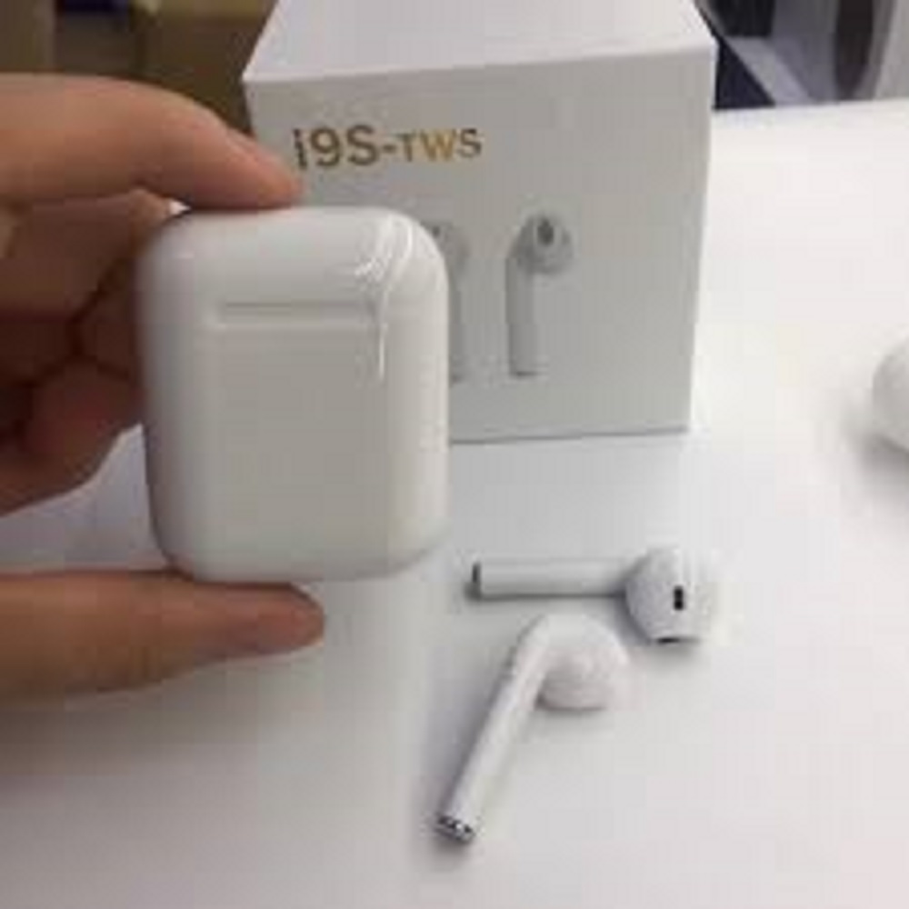 [hcmtai nghe bluetooth không dây mini i9s, tai nghe earbud âm thanh nổi kèm hộp sạc cho tất cả điện thoại thông minh