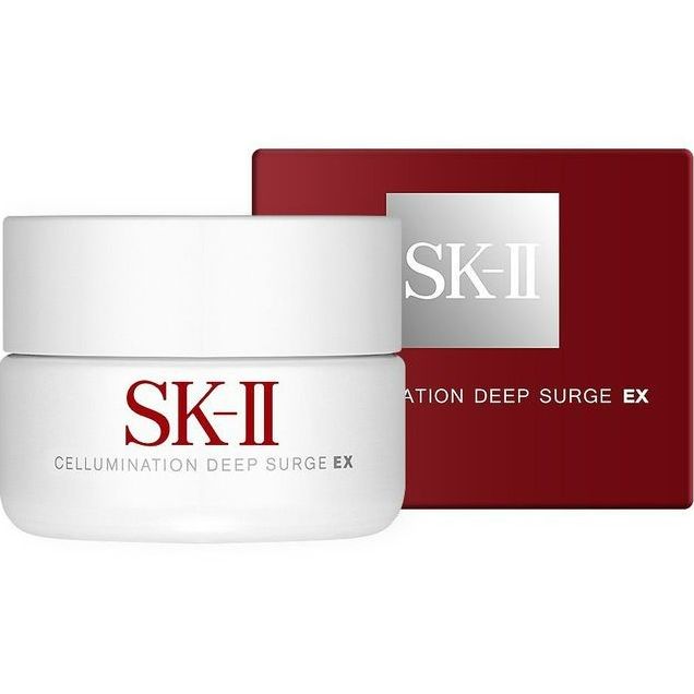 Kem dưỡng trắng SK.-I.I Cellumination Deep Surge EX hộp 50gr của Nhật Chống Lão Hóa, Chống Nhăn Da, Cả Thiện Làn Da Thô Ráp, Ngăn Ngừa Đốm Nâu Và Sạm Nám, Giúp Da Trắng Mịn, Căng Bóng