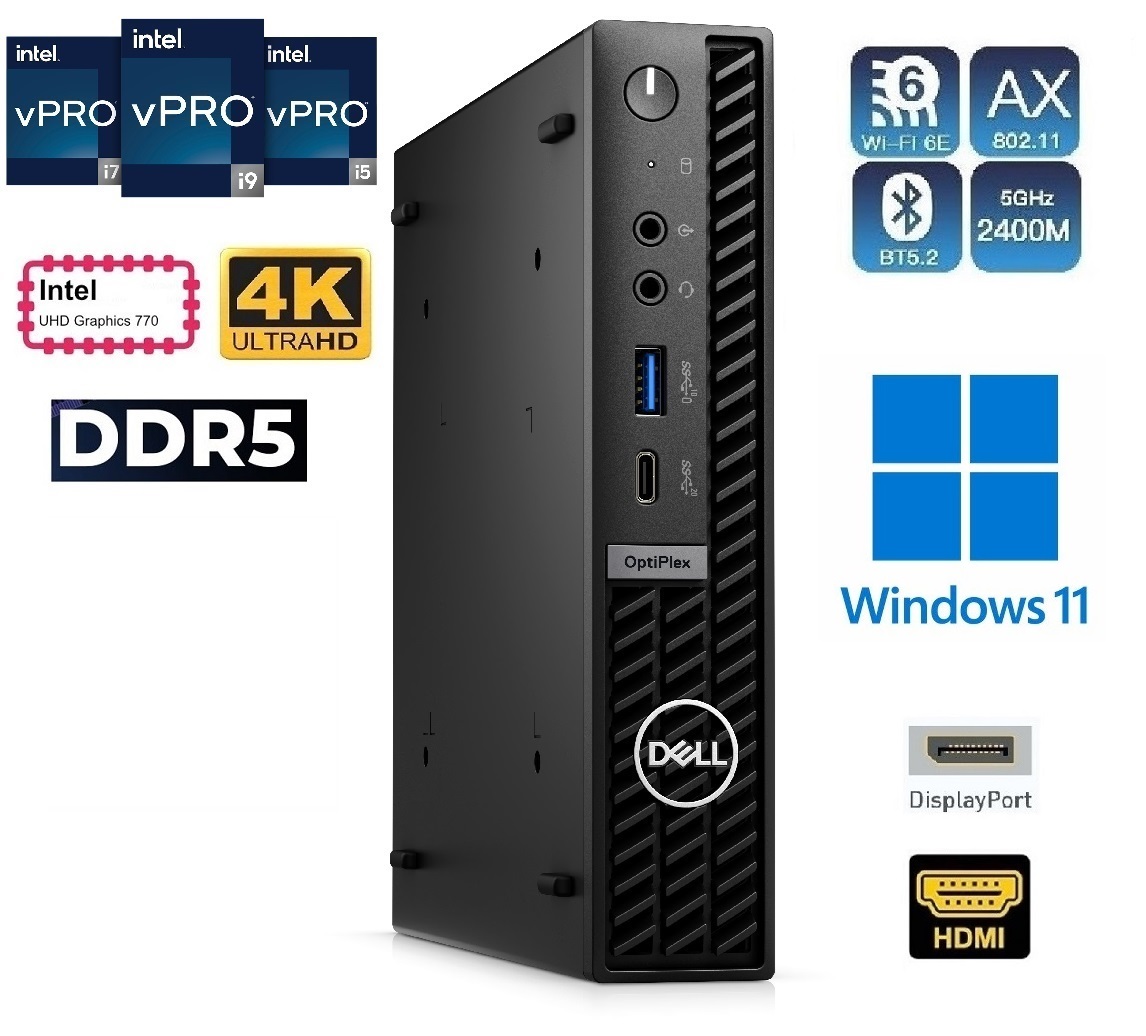 Dell Optiplex 7020 Sff Desktop - Intel I5-14500, 8Gb Ddr5, 512Gb