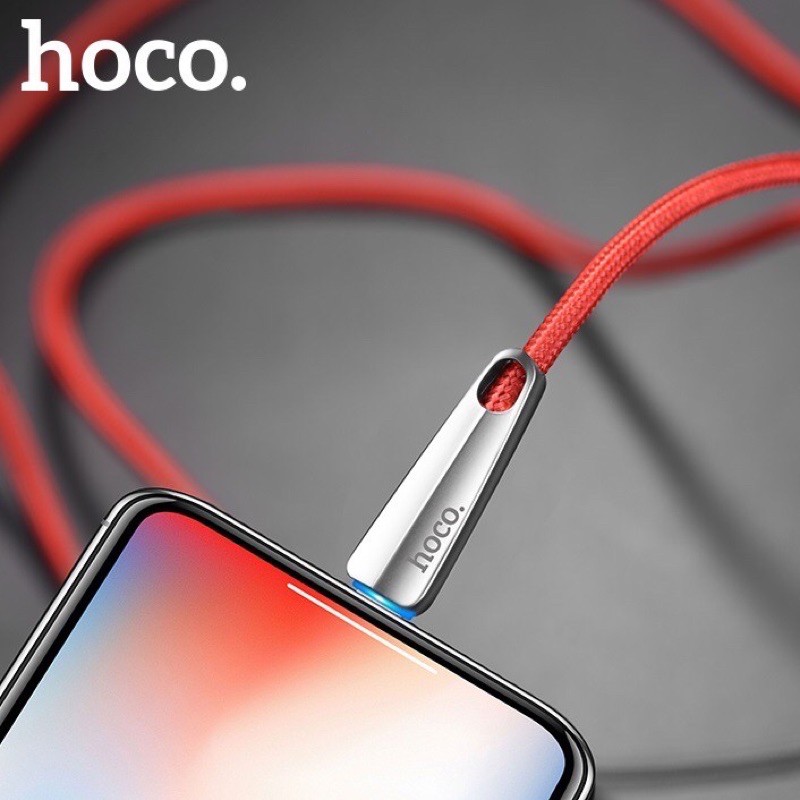 Cáp sạc nhanh iphone tự ngắt khi đầy -hoco u35- Hàng chính hãng