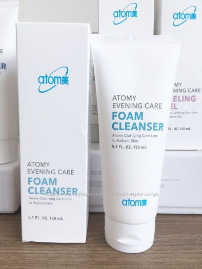 Sữa rửa mặt Atomy Foam Cleanser 150ml Hàn Quốc