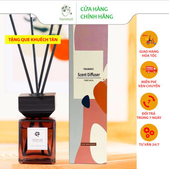 Tinh Dầu Thơm Phòng Lọ Khuếch Tán Thiên Nhiên 100ml Tặng Kèm 5 Que Khuếch tán Khử Mùi Không Khí KT52