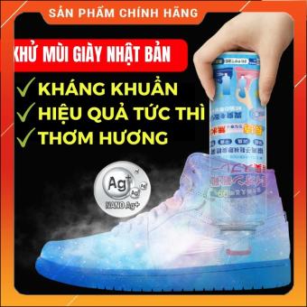 Chai Xịt Khử Mùi Giày Nano Bạc - Xịt Khử Mùi Hôi Chân [260ml] (PhuKien Shop9x)