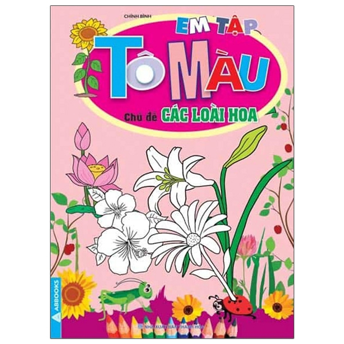Em tập tô màu - chủ đề các loài hoa