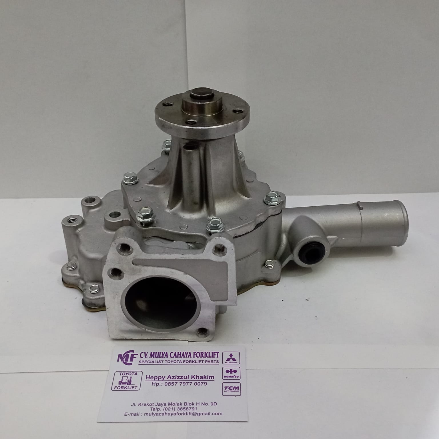 Water Pump Assy | 16100-78203-71 | Forklift Toyota 7FD20-30 Harga  950,000 Ringgit*Penghantaran Percuma