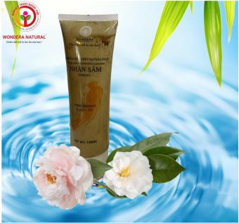 sữa rửa mặt sáng da thảo dược nhân sâm wondera 150g, hỗ trợ da nám sạm thâm đồi mồi, sáng mịn