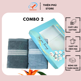 BỘ COMBO Khăn Tắm Cotton Thiện Phú Bộ X622, Khăn Tắm Cao cấp Tiện Lợi Freeship
