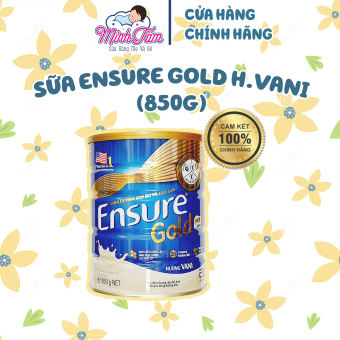 Sữa bột Ensure Gold hương vani (HMB) 850g