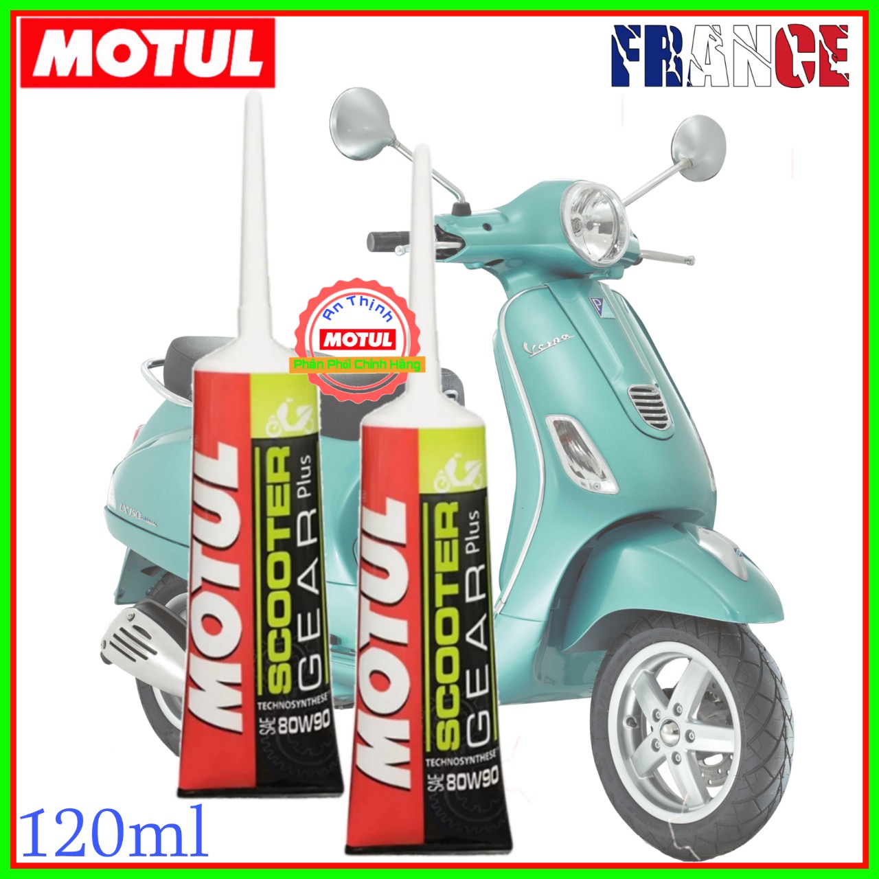 [HCM]Nhớt Láp-Hộp Số Xe Tay Ga MOTUL SCOOTER GEAR PLUS 80W90.